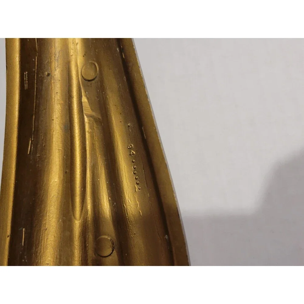 Syroco Rococo Ornate Gold Plastic Wall Frame 25x9, Oval 1-Photo